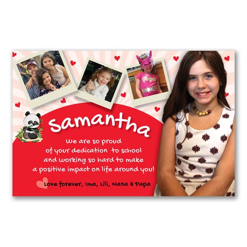 Vibrant and Fun Student Dedication Page Design by Bluebubble