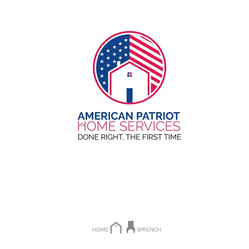 Design a unique, patriotic logo for a patriotic company serving patriotic communities! Design by MD. Anwar_Parvez