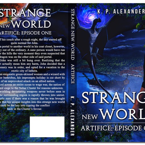 Fantasy Novel "Artifice: Episode One" needs a new cover design! Diseño de Bandrei