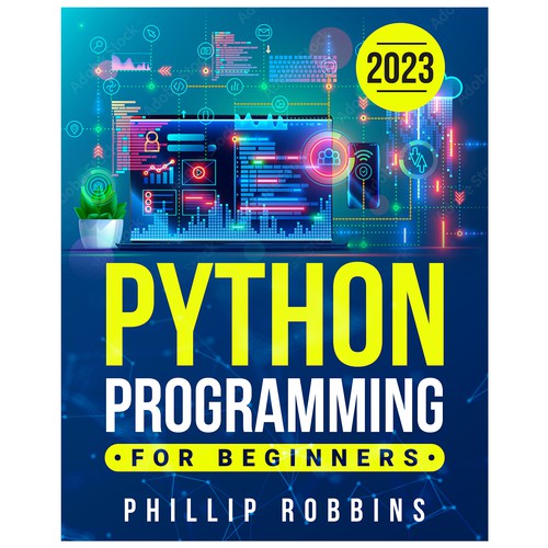 Python Programming Cover Ontwerp door Evocative ✘