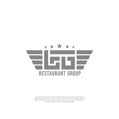 Cool, edgy logo for a youthful, rapidly expanding franchise restaurant group Design by Bali Studio √