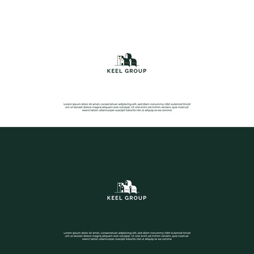 Logo for commercial real estate consulting company Design by NuriCreative