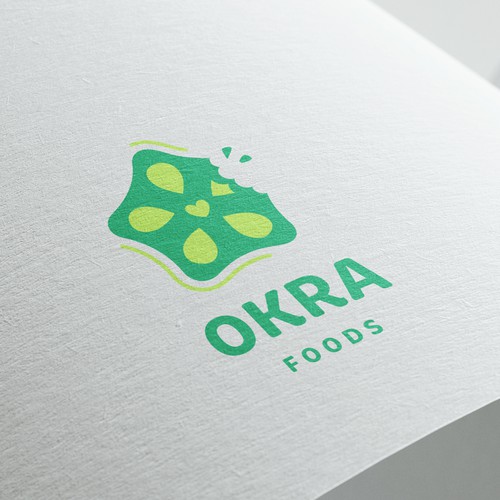 Okra inspired logo design Design by Jay-Designs