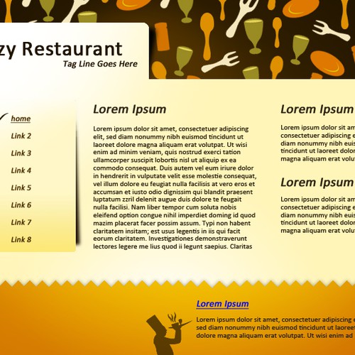 1-3 Page Website Template Design von Slidehack