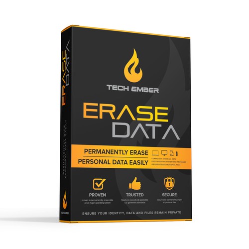 Erase Data Software Box Design Product Packaging Contest 99designs,Grey And White Bathroom Tile Designs