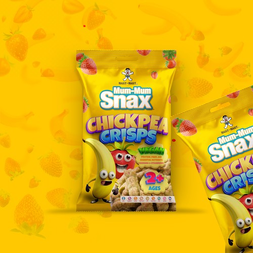 Packaging Design - Healthy Snack for Kids Design by A2Z ♈︎BRANDING♈︎©