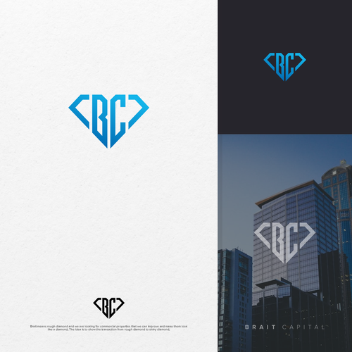 Design a powerful logo that bring diamond to shine for commercial real estate Design by alqarni Studio