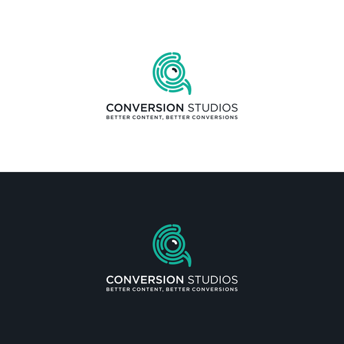 logo design for "conversion studios" photography studio Design by A F I F I . A R T ™