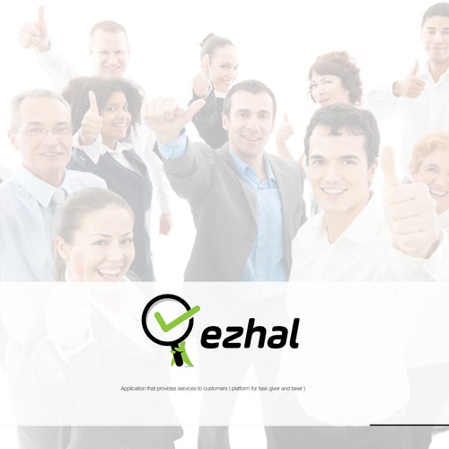 Mobile application logo for "Ezhal" Design réalisé par a g h a s h i