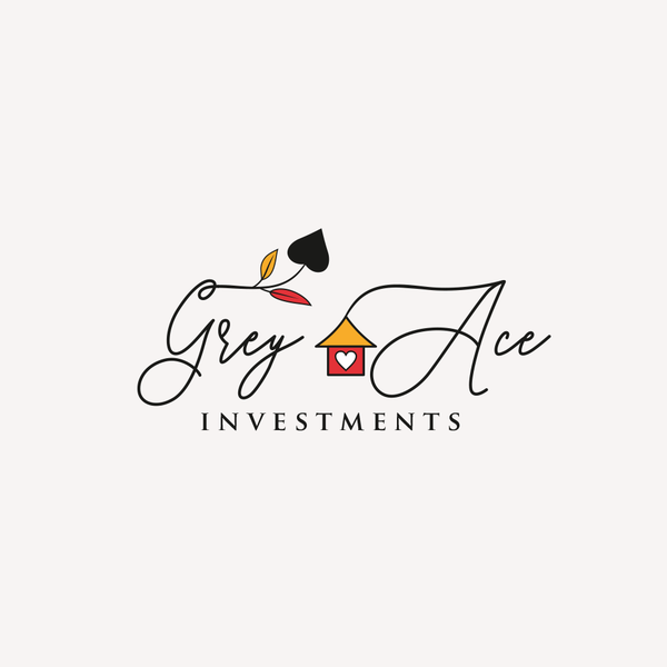 Design realizzato da LadyDesigner intitolato "Grey Ace investment logo"