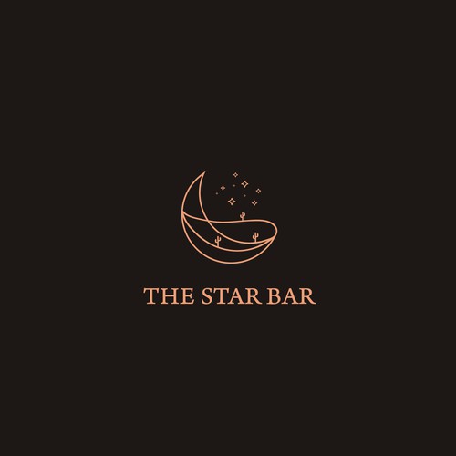 A Bar with Joshua Trees all around Design von Arwen14