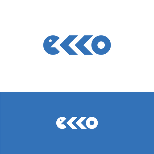 SIMPLE LOGO - ekko Letters then dm after Design by Brands Crafter