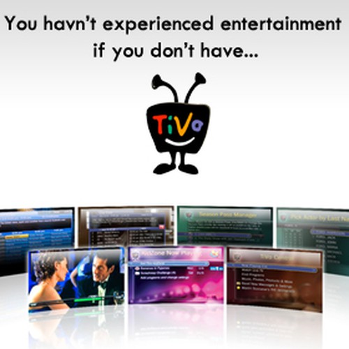 Banner design project for TiVo デザイン by Alexiphos