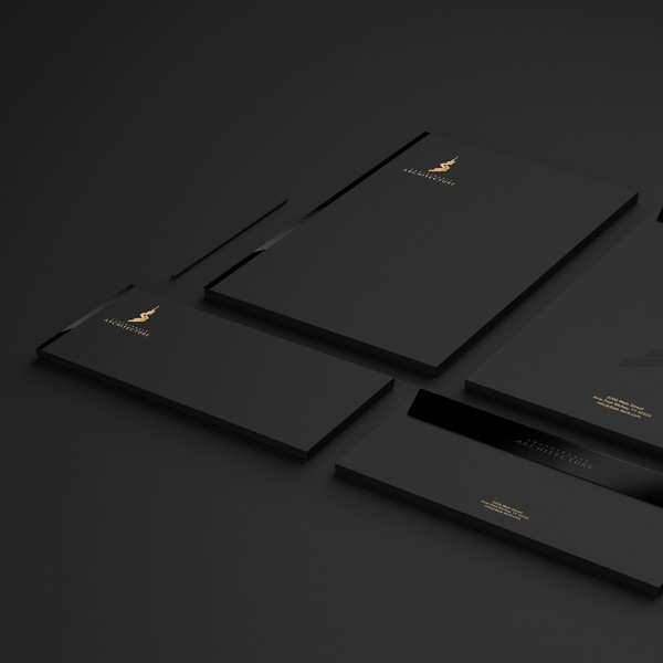 Design by rusko titled "Minimalistic architectural design"