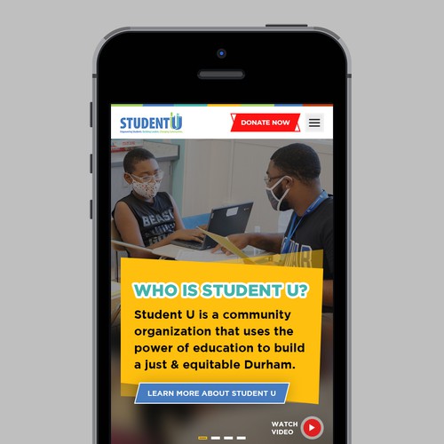 Student U Website Redesign Design by Jasmin_A (AMPLE)