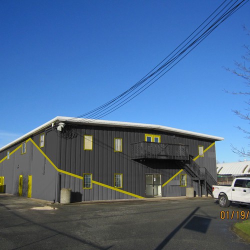 Design a color scheme for our commercial building! Design by magnificent 7&co