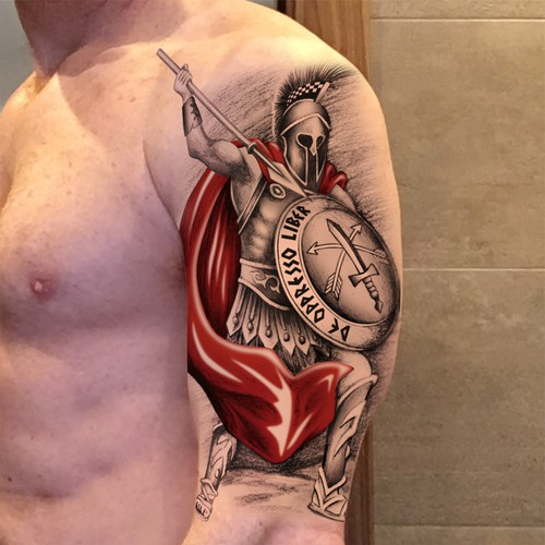 Spartan Tattoo Réalisé par eselwe