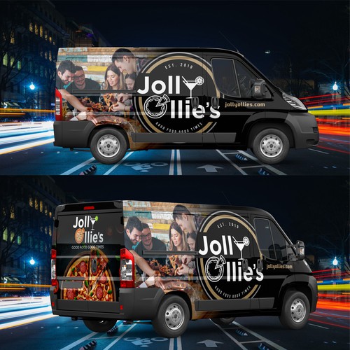 Van Wrap Advertisement-ontwerp door ATJEH™