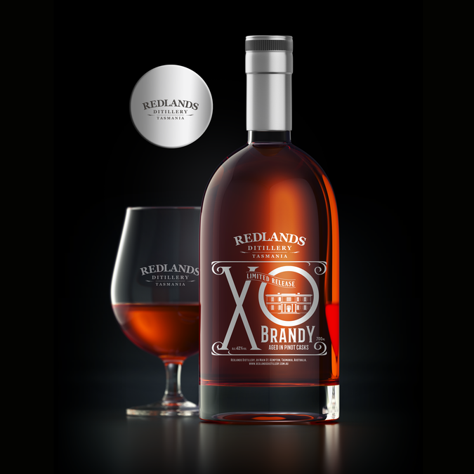 XO Brandy Label Limited release Product label contest