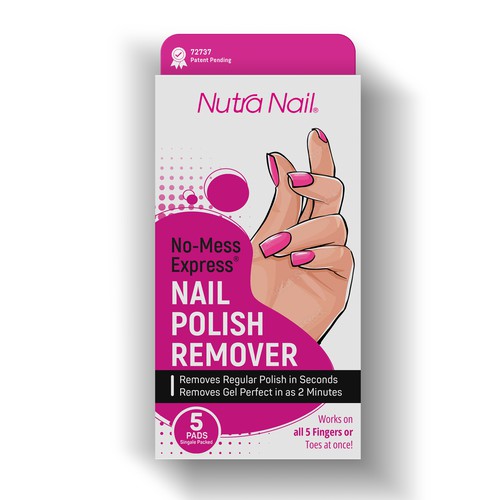 Nutra Nail Gel Remover Design by Rajith Shantha