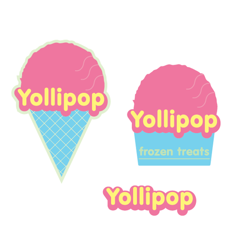 Yogurt Store Logo Design por villavey