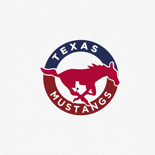 Diseño de Texas Mustangs de Abra.Kadabra