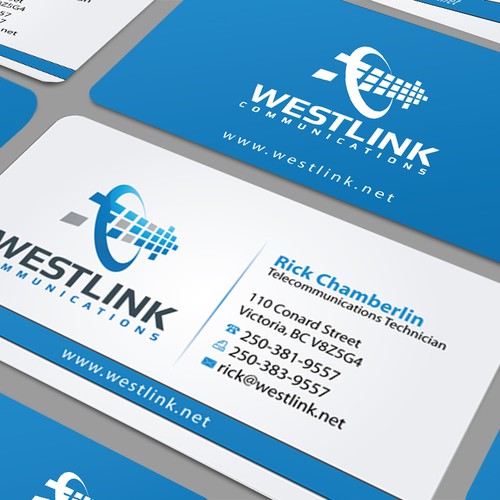 Help WestLink Communications Inc. with a new stationery Design by Umair Baloch