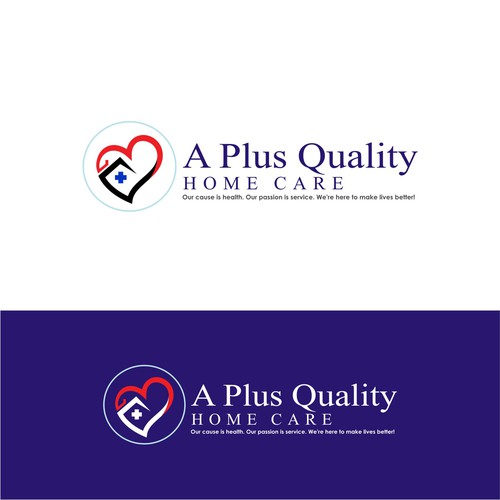 Design a caring logo for A Plus Quality Home Care Design por 123Graphics