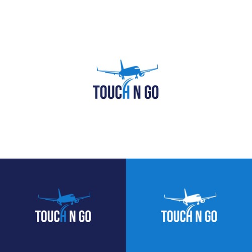 Yacht Name Logo & Lettering - Touch n Go Design by keoart