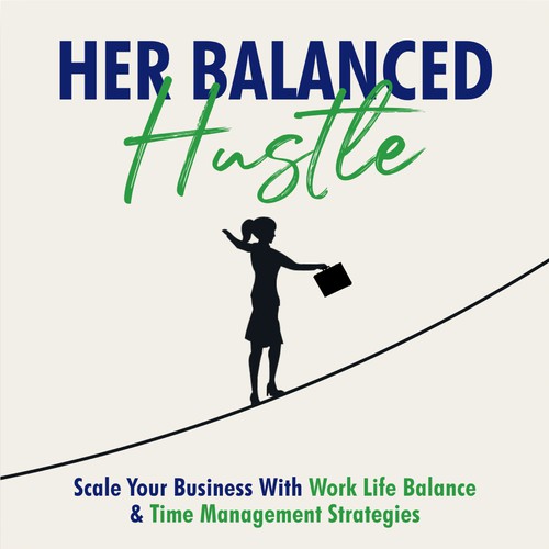 Her Balanced Hustle Cover Art Design by OnnoRokom