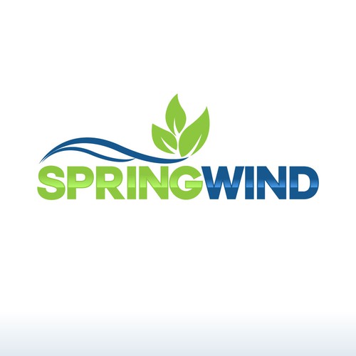 Spring Wind Logo Design by faruqizz