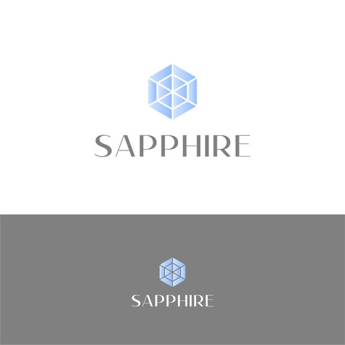 Sophisticated logo for high end medspa incorporate a ‘jewel/gem’ looking image in a tasteful way. Design by subahman