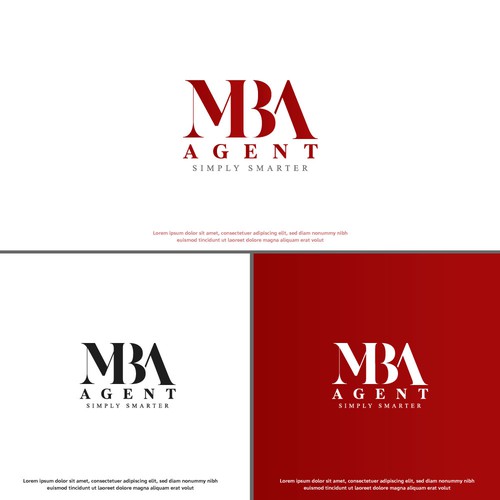 New Logo for The MBA Agent (and slogan) including image/icon Design by be.Infantry