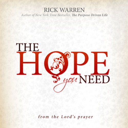 Design Rick Warren's New Book Cover Design por Skylar Hartman