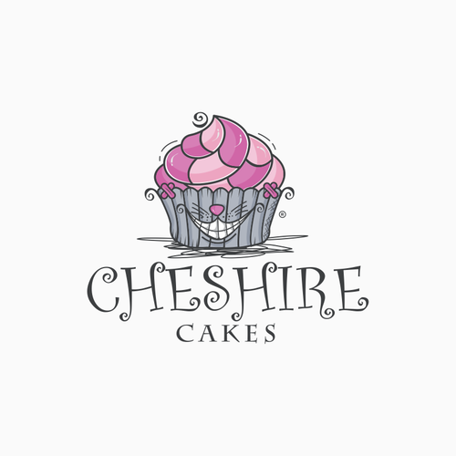 Logo for an Alice-In-Wonderland Inspired Bakery Design by S U R O :)