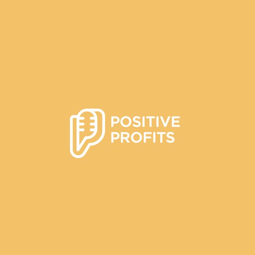 Positive Profits Logo Design by NUR (LoGo)