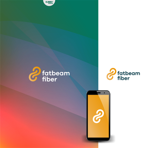 Fatbeam Fiber logo Design by oink! design