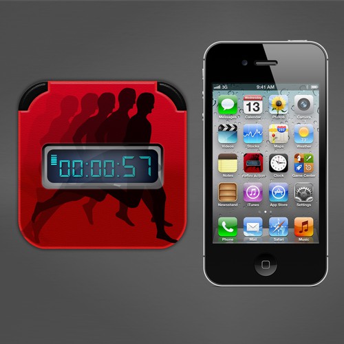 Create an iPhone app icon Design by Fenhrir