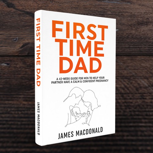 Design Book cover art appealing to First Time Dad & Expectant Mums por Trivuj