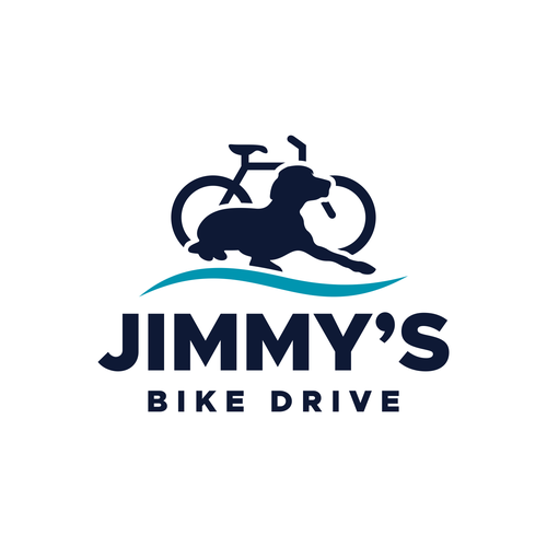 Logo for a bicycle fundraiser and somehow incorporating a black lab Design por r u b a i