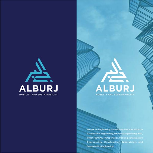 Logo for an Engineering Consultancy firm, specializes in Buildings, Mobility and Sustainability Design réalisé par Rozak Ifandi