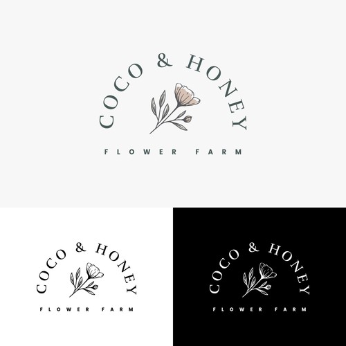 Design a feminine, contemporary country logo for our cut flower farm business. Design von Thespian⚔️