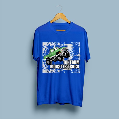 Tantrum monster truck t-shirts, concurso Camiseta