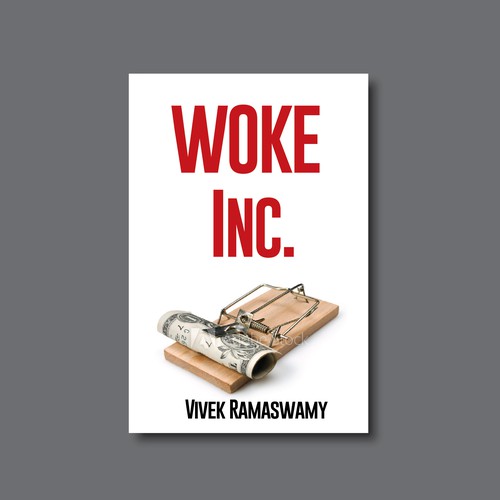 Woke Inc. Book Cover Design by Desry