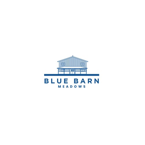 Design a big blue logo for our big blue barn farm Design by prodesign81