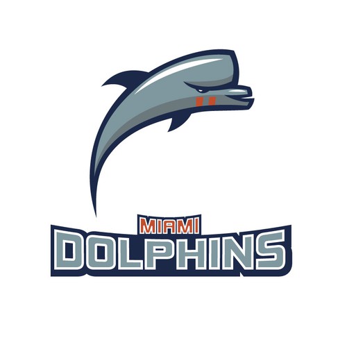 99designs community contest: Help the Miami Dolphins NFL team re-design its logo! Design réalisé par Stefan Alfonso