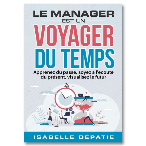 Cover for a French book about management - Fun work ! :) Réalisé par Colibrian