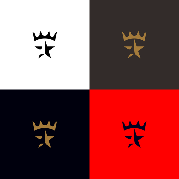 Powerful Logo Concept for Athlete King