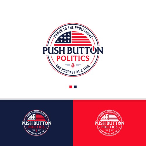 Push Button Politics Logo Design Design by StudioJack
