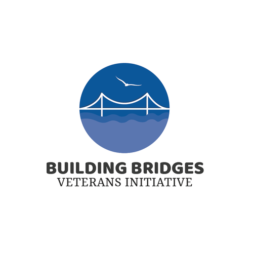 Design di Building Bridges logo that expresses our service of veterans in a positive a celebratory way. di Shaktisinh